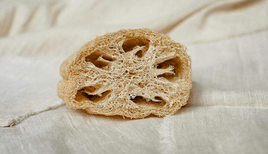 Natuurlijke luffa spons is een klein wonder voor elke dag