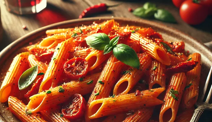 Arrabiata is een pittige Italiaanse saus vol smaken