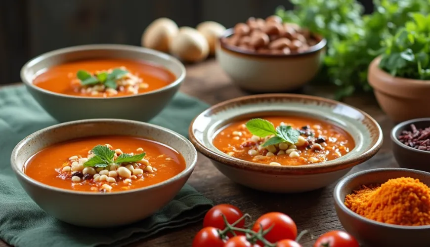 Azteekse soep als eenvoudig recept voor een gezond diner