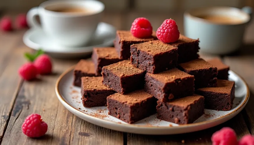 Glutenvrije brownies zijn het ideale dessert voor gevoelige buikjes en alle zoetekauwen.