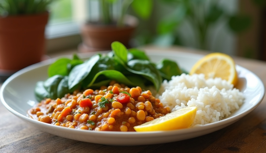 Een vleesloze lunch die vult, kan je zelfs op een doordeweekse dag binnen twintig minuten bereiden.