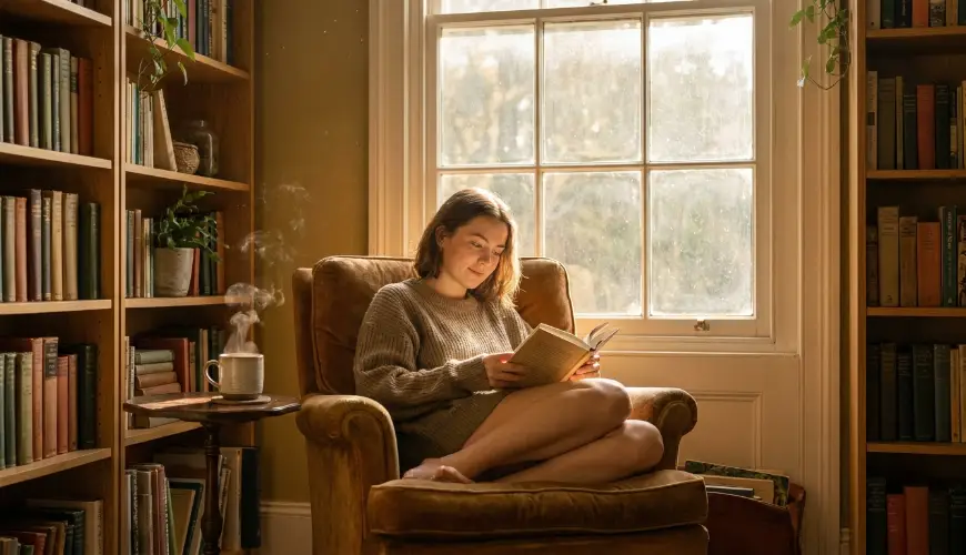 Nederlanders ontdekken bibliotherapie als weg naar zichzelf

Wait - the text says 