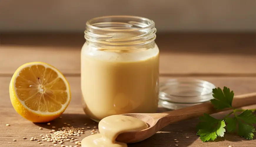 # Wat is tahini en hoe gebruik je het in de keuken

Tahini is een pasta gemaakt van gemalen sesamzaa