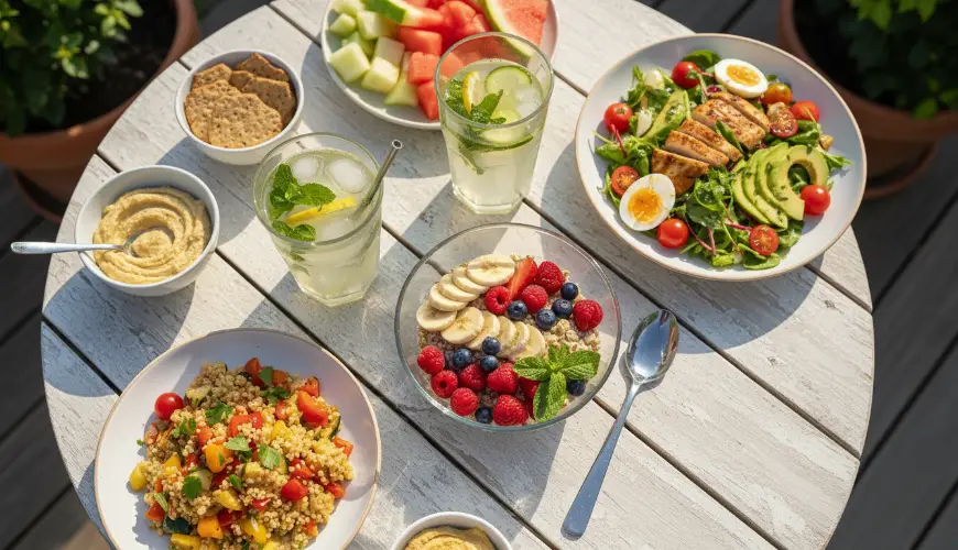 Hoe je in de zomer licht kunt eten en toch verzadigd blijft