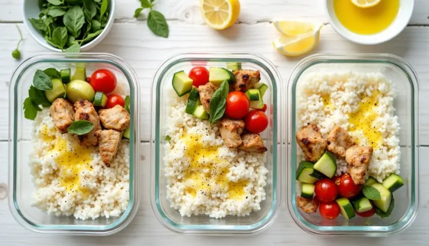# Hoe doe je meal prep in 45 minuten voor drie dagen