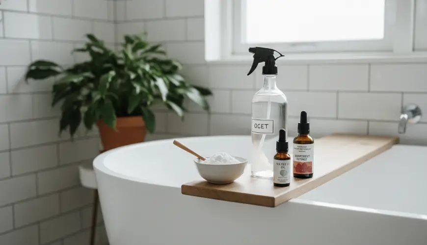 # Hoe schimmel in de badkamer natuurlijk en permanent te verwijderen