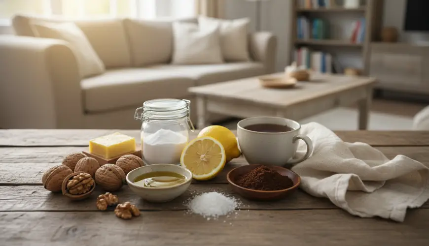 Hoe krassen en vlekken op meubels verwijderen zonder dure chemicaliën