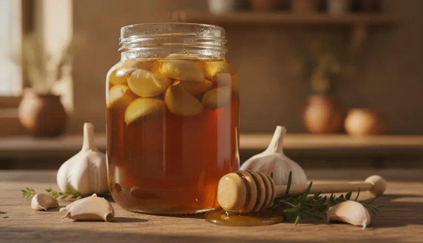 # Jak připravit fermentované česnekové stroužky v medu

Fermentované česnekové stroužky v medu jsou 