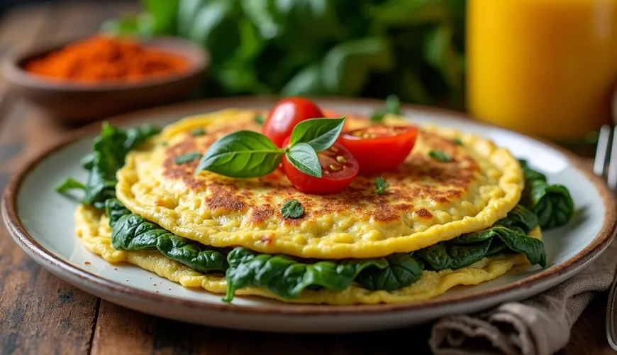 Hoe maak je een spinazieomelet die je verzadigt en blij maakt?