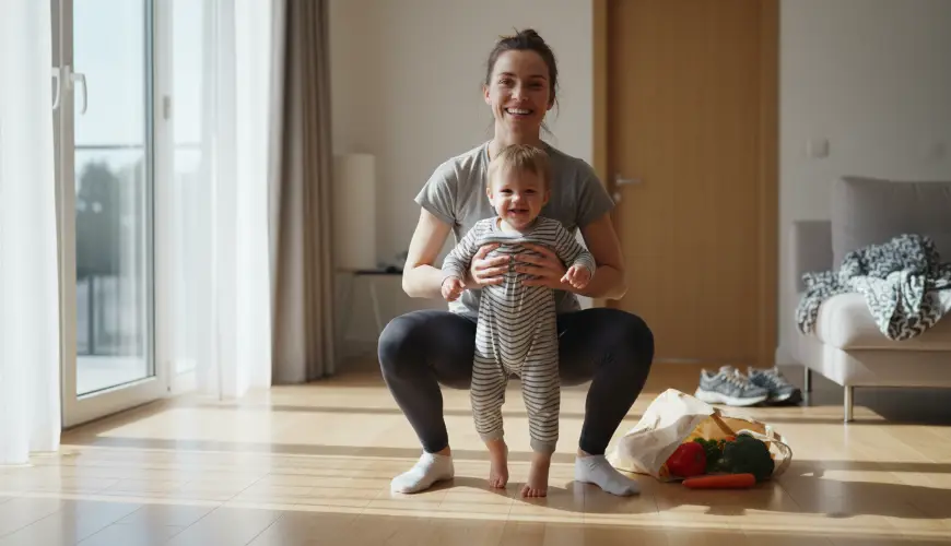 Veilig tillen van kinderen en tassen beschermt uw rug