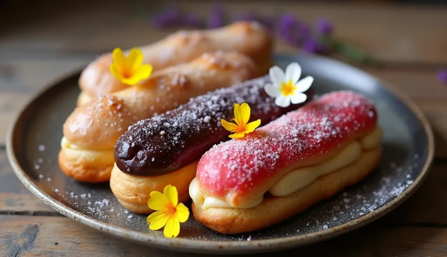 Hoe maak je thuis een eclair en verras je je familie