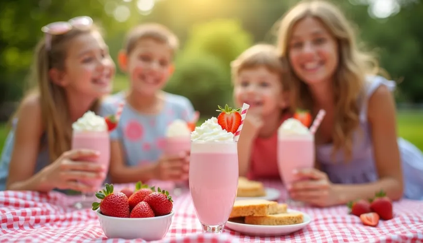 Hoe maak je een aardbeienmilkshake die je zal betoveren