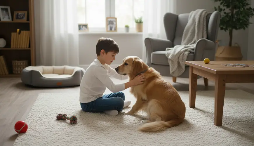 Hoe een kind op te voeden met een huisdier