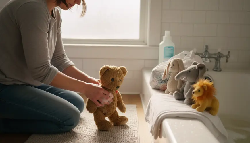 # Jak vyprat plyšáky a měkké hračky bez poškození

---

# Hoe knuffels en zacht speelgoed wassen zon