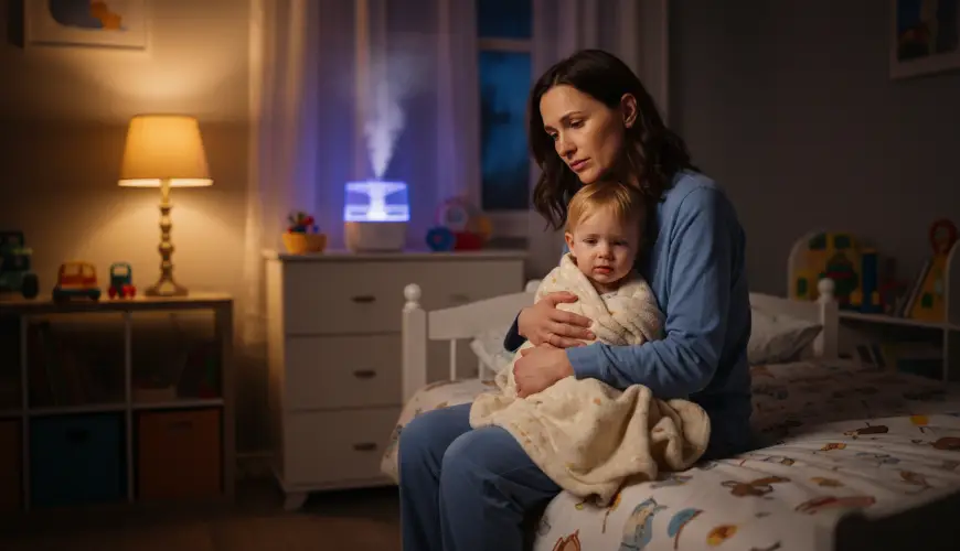 # Laryngitis bij kinderen en de nachtelijke blaffende hoest die ouders angst aanjaagt