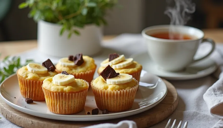 Muffins met cottage cheese als een veelzijdig alternatief gebak
