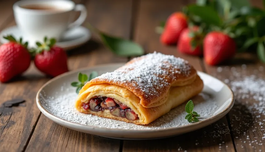 Het beste deeg voor strudel brengt herinneringen en familievreugde