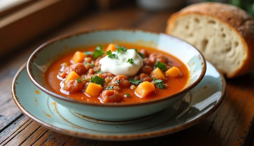 Het recept voor Duitse soljanka is een ideaal gerecht voor koude dagen.