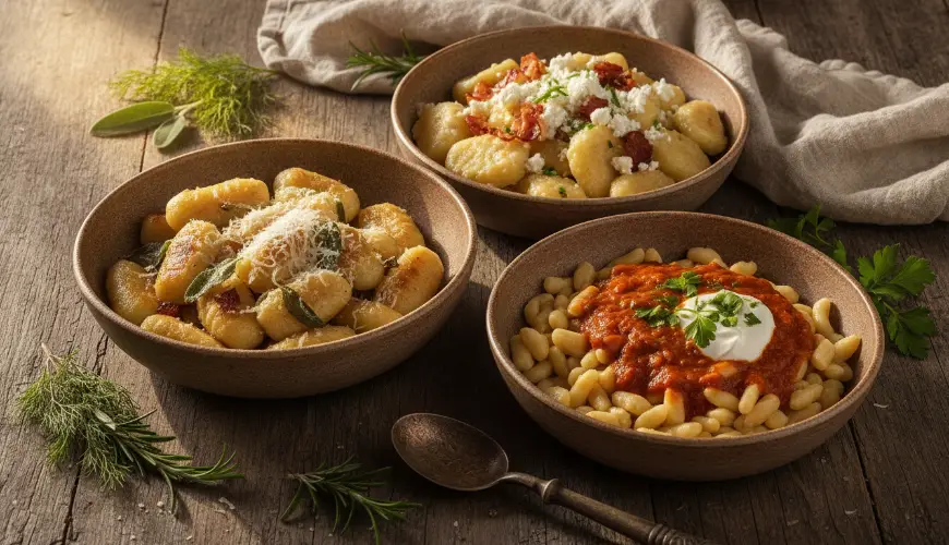 Nokedli, halušky, gnocchi en hun verwantschap