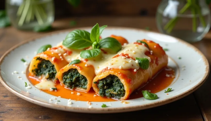 Ontdek de magie van spinazie-cannelloni waar je dol op zult zijn