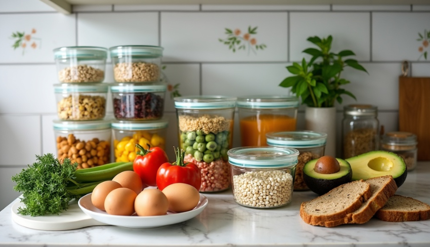 Bereid snelle en gezonde maaltijden zonder moeite dankzij een slimme voorraad in de koelkast en de v