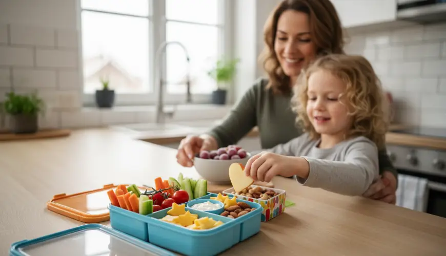Bereid gezonde schoolsnacks in een paar minuten
