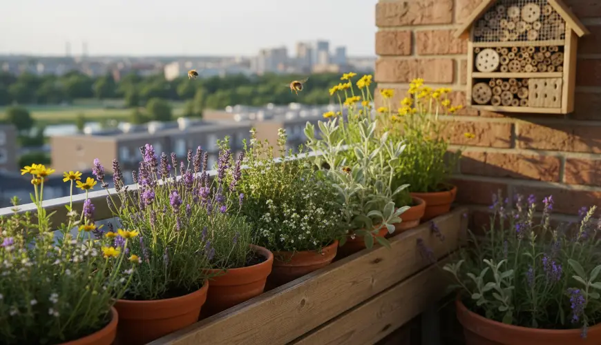 # Waarom zijn bijen belangrijk en hoe help je ze op je balkon

Bijen behoren tot de meest waardevoll