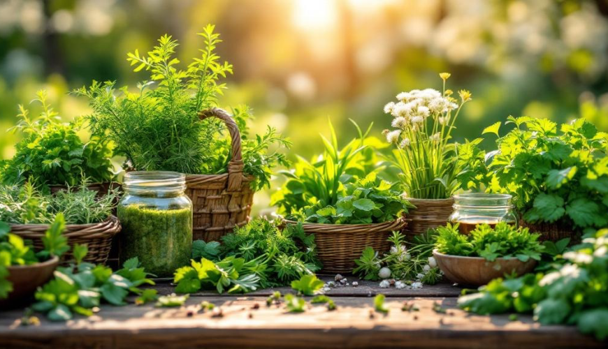 De eerste voorjaarskruiden leren je hoe je seizoensgebonden kunt koken zonder te verspillen.