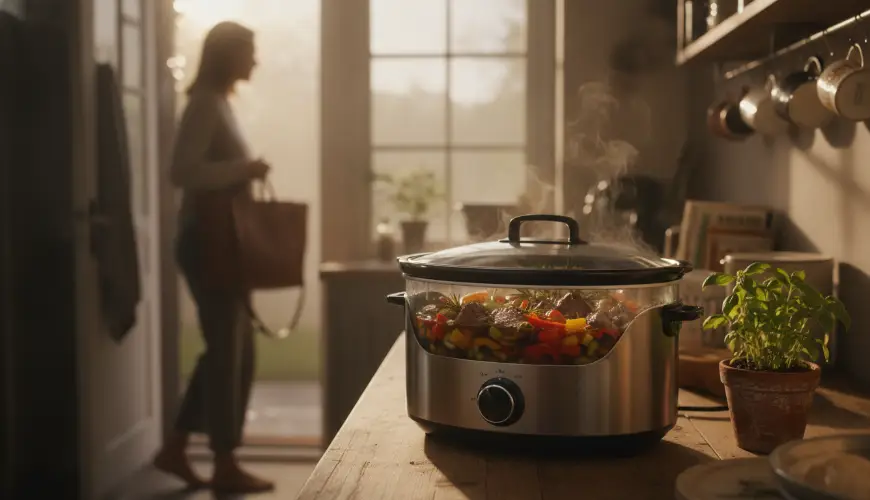 # Recepten uit de slowcooker voor vrouwen die geen tijd hebben