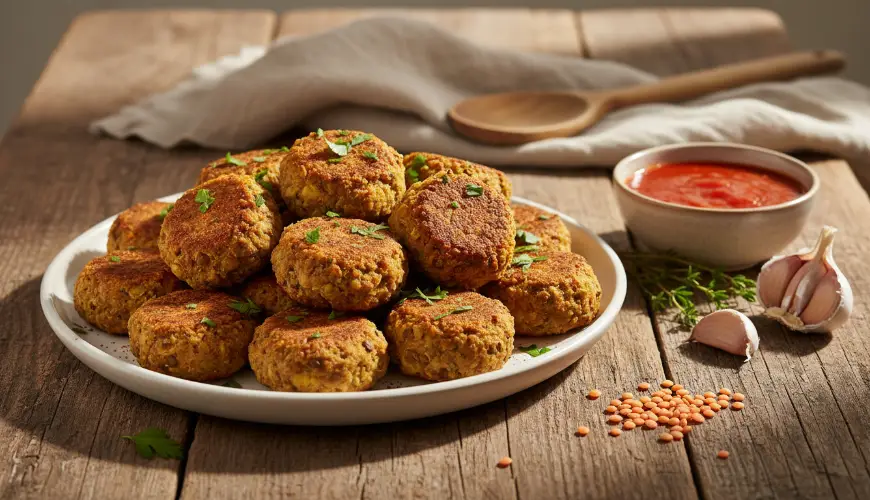 Plantaardige balletjes die smaken als die van vlees