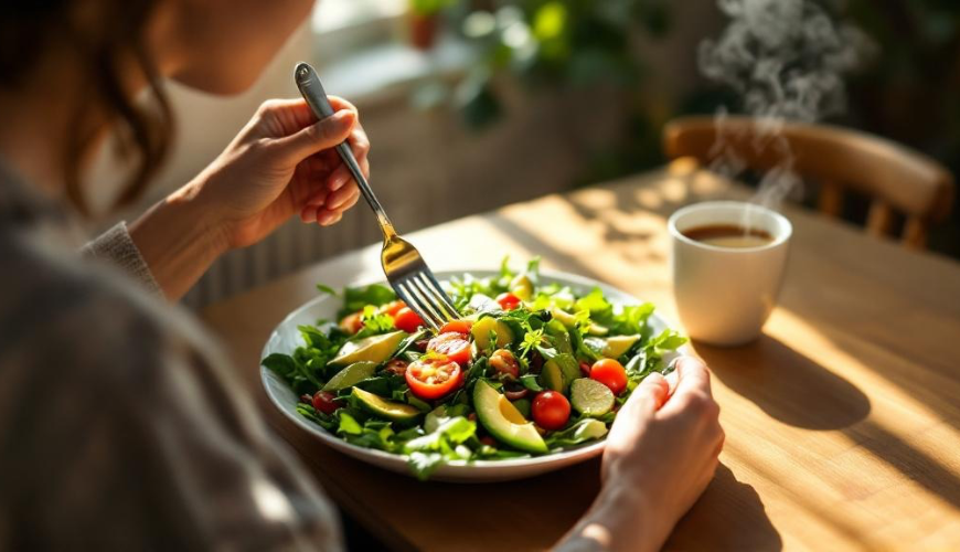 Correct en gezond verteren begint aan tafel, wanneer je bewust en langzaam eet.