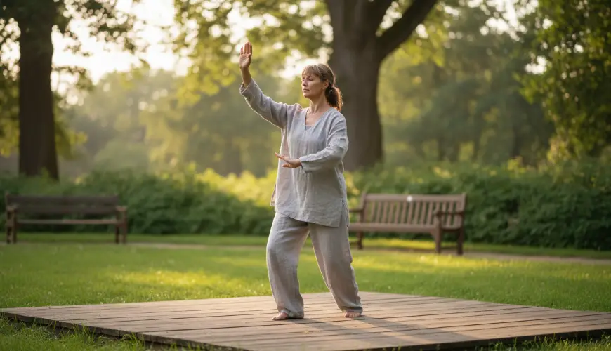 Tai-chi heelt het lichaam met langzame bewegingen én de geest