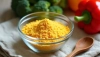 Nutritioneel gist ruikt naar kaas en is goed voor de gezondheid