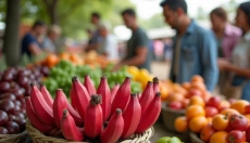 Rode banaan is hier en biedt unieke smaaksensaties