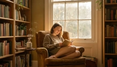 Nederlanders ontdekken bibliotherapie als weg naar zichzelf

Wait - the text says 