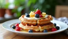 Cottage wafels als een heerlijke ontbijtoptie voor een gezonde start van de dag