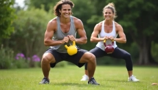 De goblet squat is een oefening die je squat-techniek verbetert, zelfs als je thuis traint.