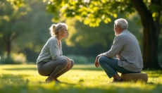 Diepe squats zijn een natuurlijke beweging die zowel de mobiliteit als de stabiliteit van het lichaa