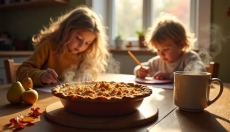 Perengebak met kruimeldeeg maak je met eenvoudige en beschikbare ingrediënten