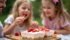 Aardbeien tiramisu is een lichte variant die je moet proberen