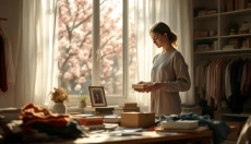 De lente als een nieuw begin dat je helpt oude dingen en gedachten los te laten.