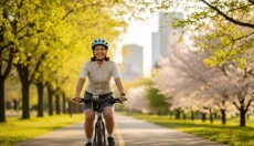 Fietsen is goed voor lichaam en geest