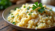 Bloemkoolrisotto is een ideaal gerecht voor een gezonde levensstijl.