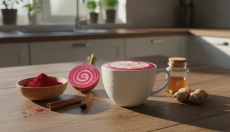 Latté van rode biet is goed voor de gezondheid én de smaak