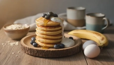 Pannenkoeken voor het hele gezin zonder bloem en met slechts drie ingrediënten