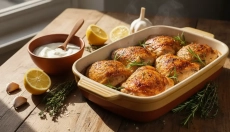 Bak kip in yoghurt en geniet van de perfecte smaak