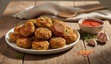 Plantaardige balletjes die smaken als die van vlees