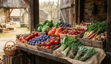 # Seizoensgroenten en -fruit maand na maand
