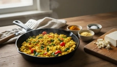 Tofu scramble als ei-vervanger die zal verrassen