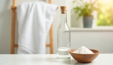 Nooit meer harde handdoeken dankzij het wassen van handdoeken met azijn en soda